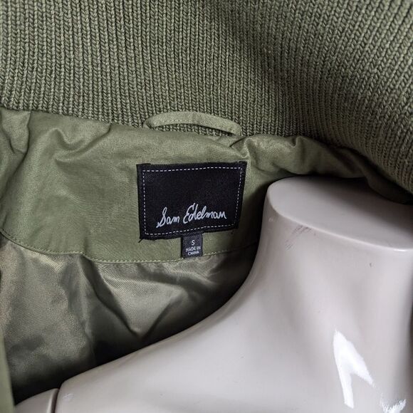 Sam Edelman Green fall spring jacket, small - Picture 7 of 8